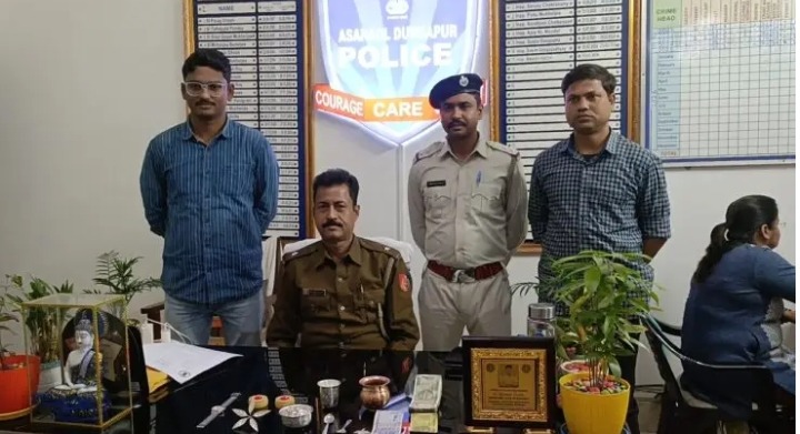 टीडीबी कॉलेज पूर्व प्राचार्य घर चोरी का खुलासा